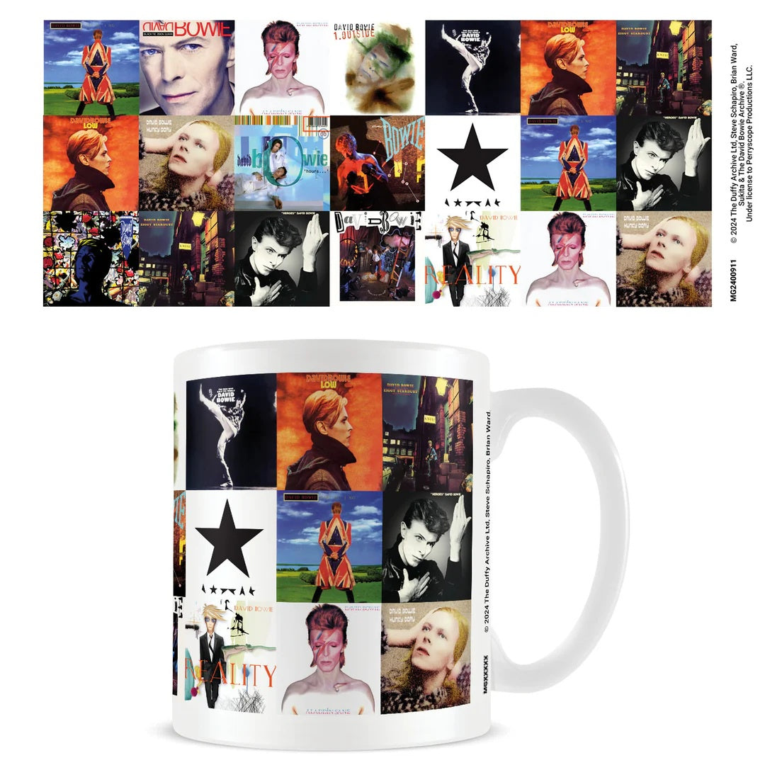 DAVID BOWIE - Albums Collage Mug