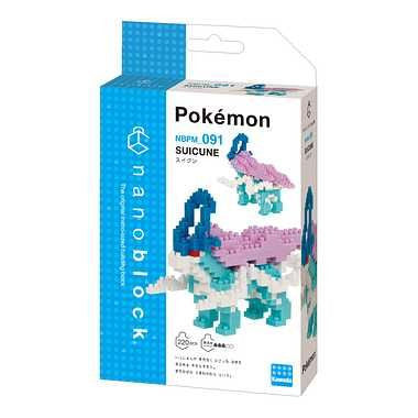 POKEMON - Suicune 091 Nanoblock Figure