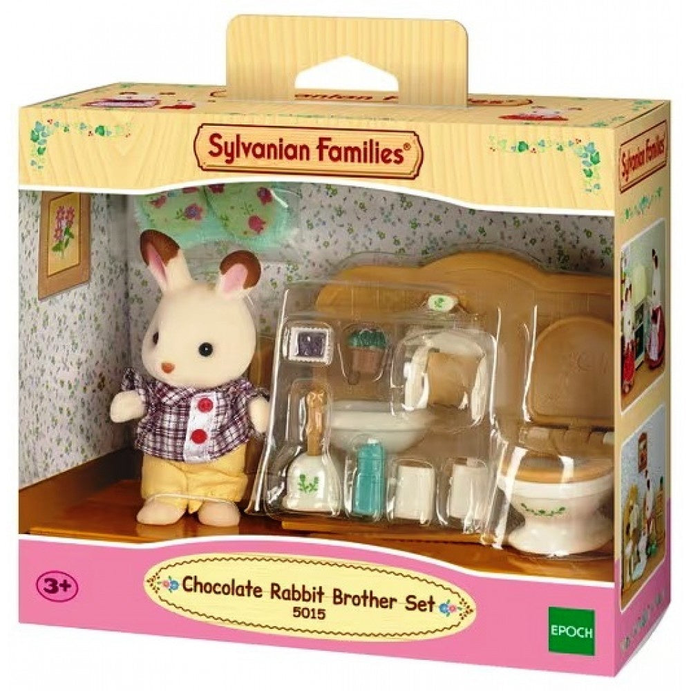 SYLVANIAN FAMILIES - Chocolate Rabbit Brother Set