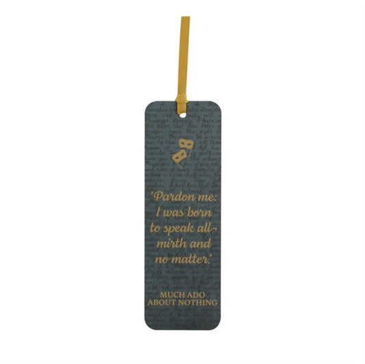 WILLIAM SHAKESPEARE - Much Ado About Nothing Paper Bookmark