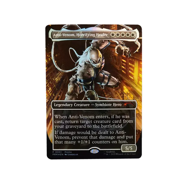 MARVEL : SPIDER-MAN X MAGIC THE GATHERING - Agent Anti-Venom Marvel Legends Hasbro Exclusive Action Figure