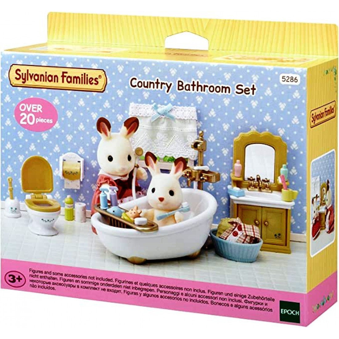 SYLVANIAN FAMILIES - Country Bathroom Figure Set
