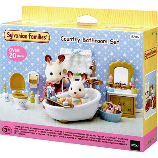 SYLVANIAN FAMILIES - Country Bathroom Figure Set