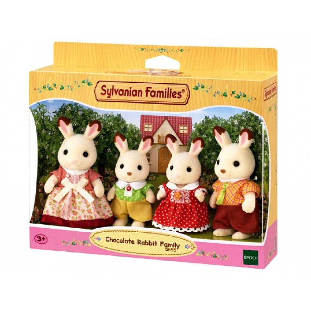 SYLVANIAN FAMILIES - Chocolate Rabbit Family Set