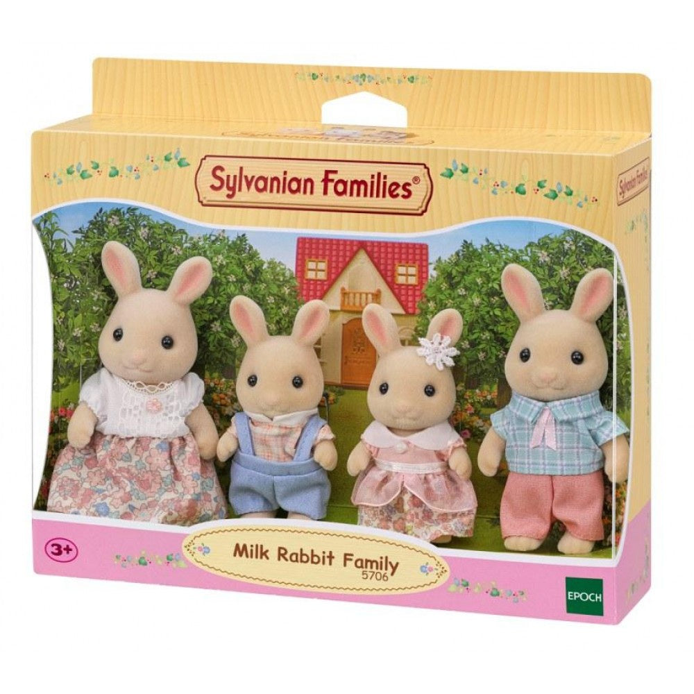 SYLVANIAN FAMILIES - Milk Rabbit Family Figure Set