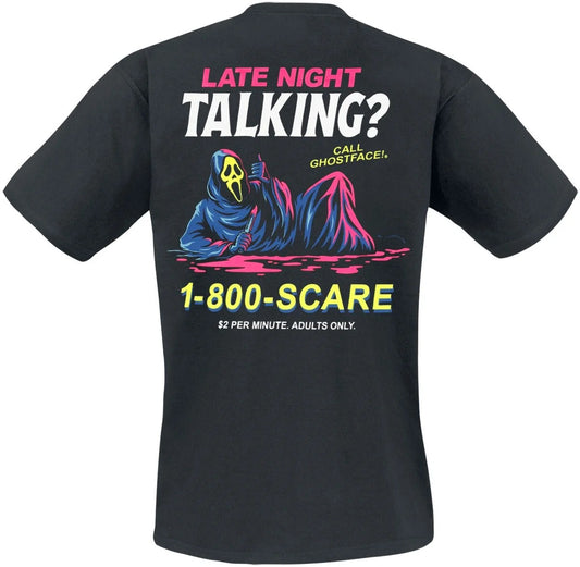 SCREAM - Ghostface Late Night Talking 04-358 T-Shirt