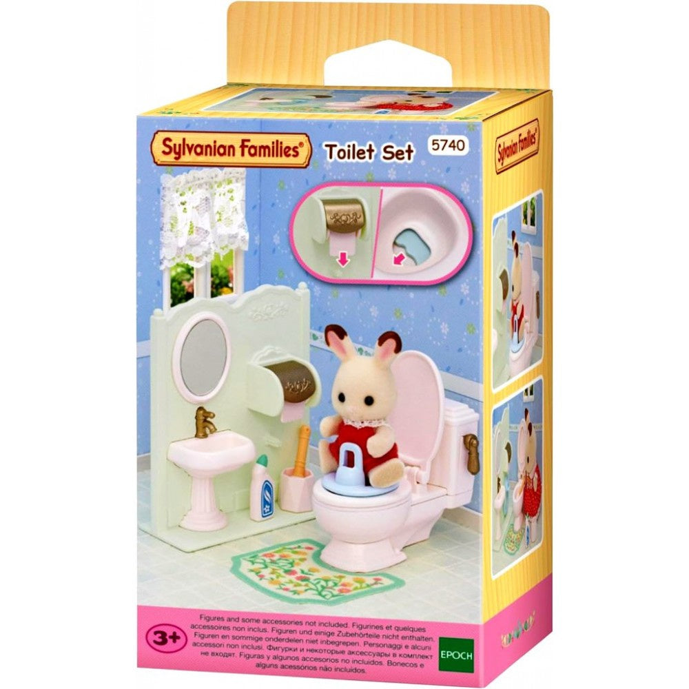 SYLVANIAN FAMILIES - Toilet Figure Set