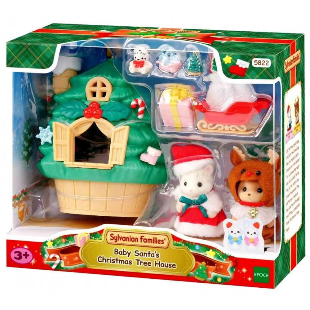 SYLVANIAN FAMILIES - Baby Santa's Christmas Tree House