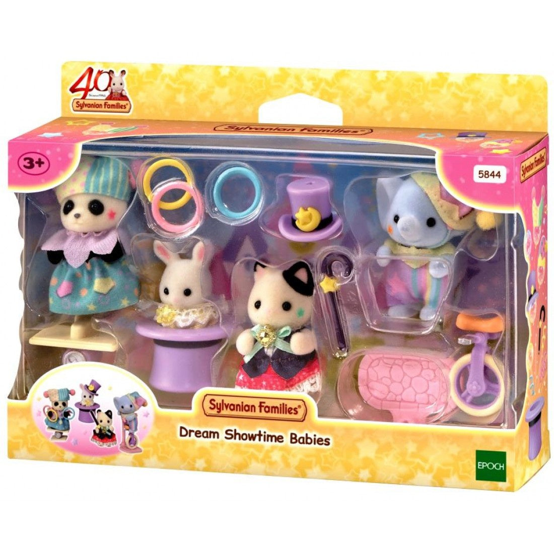 SYLVANIAN FAMILIES - 40th Anniversary Dream Showtime Babies Figure Set