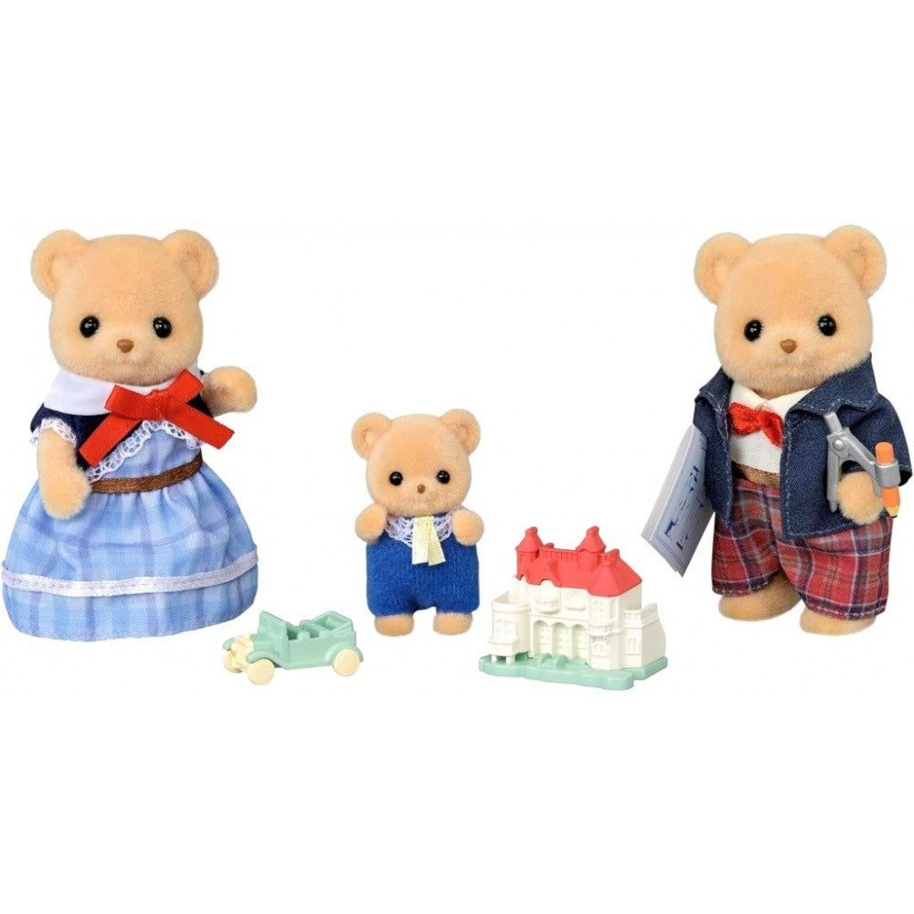 SYLVANIAN FAMILIES - Biscuit Bear Family Figure Set