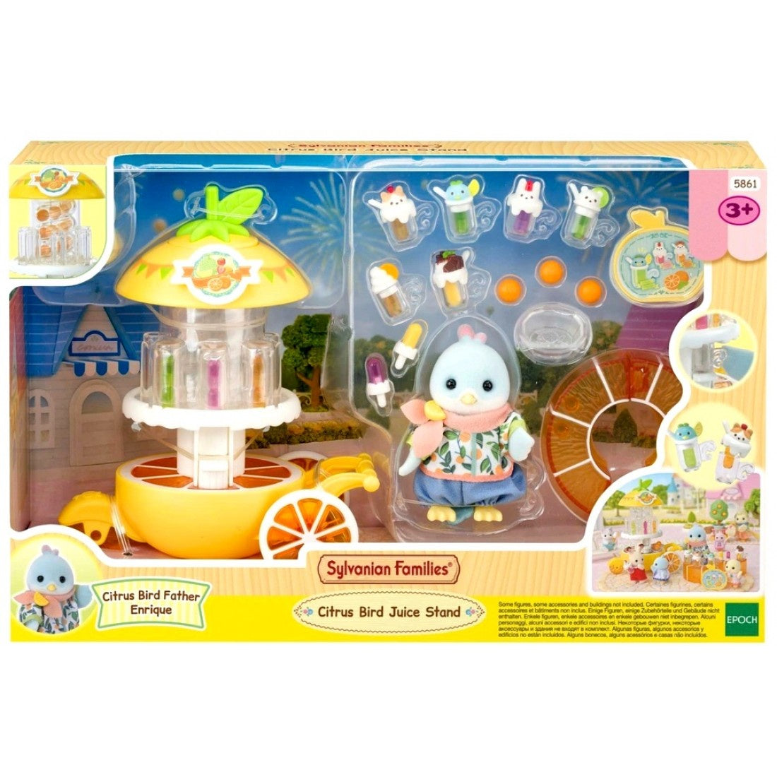 SYLVANIAN FAMILIES - Juice Stand Figure Set