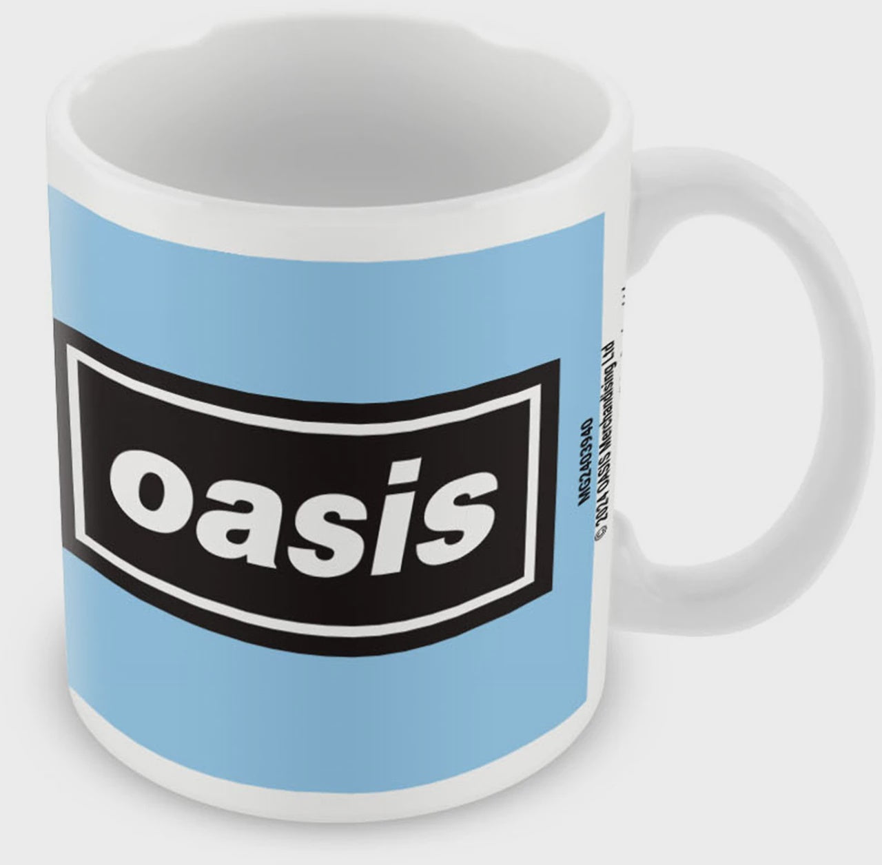 OASIS - Logo Blue White Pod Mug