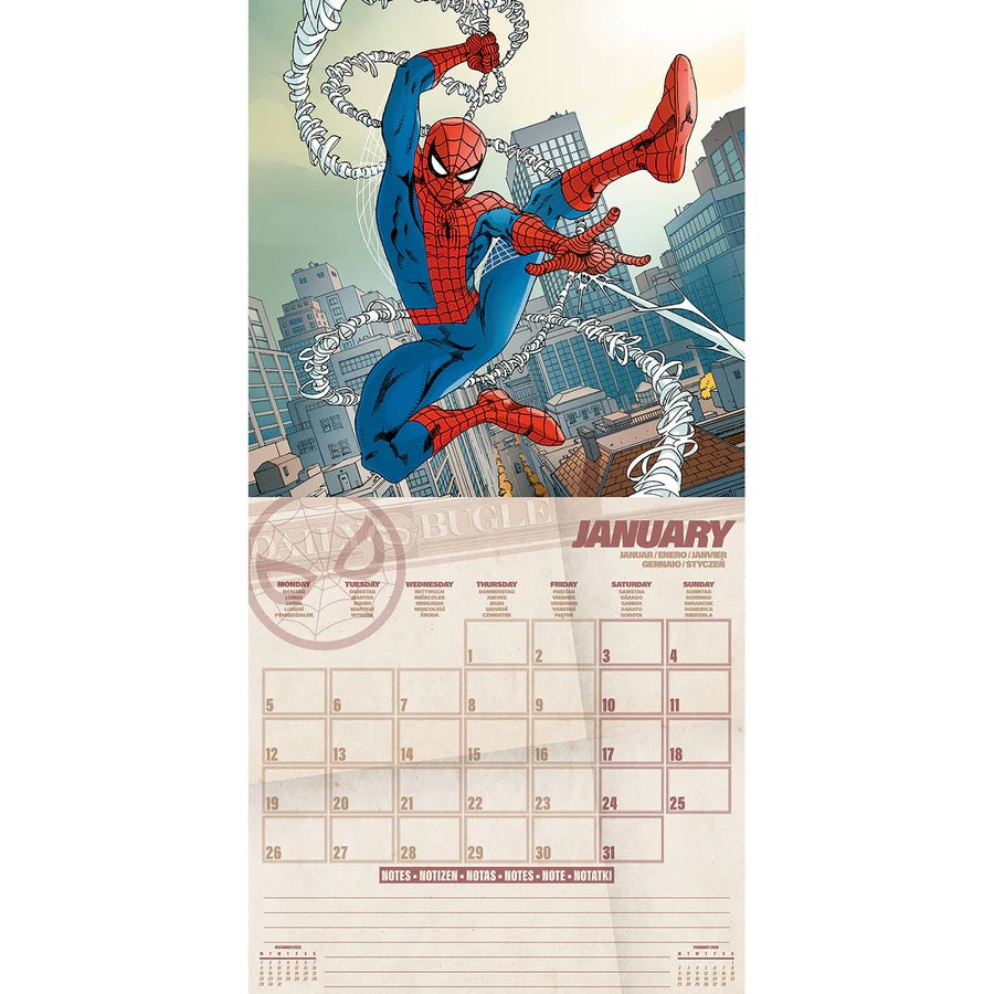 MARVEL : SPIDER-MAN - Animated 2026 Calendar