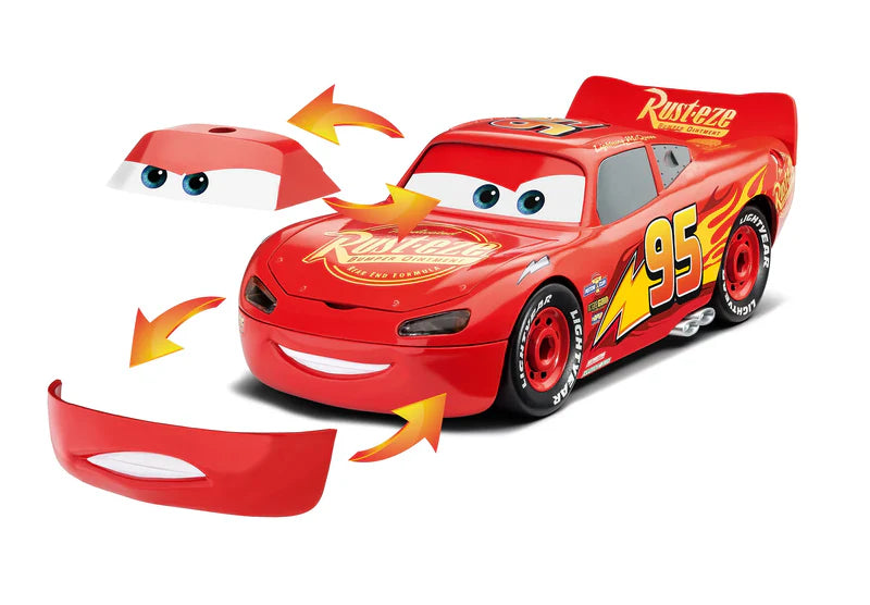 DISNEY PIXAR : CARS - Lightning McQueen Light & Sound Build & Play Revell Model Kit
