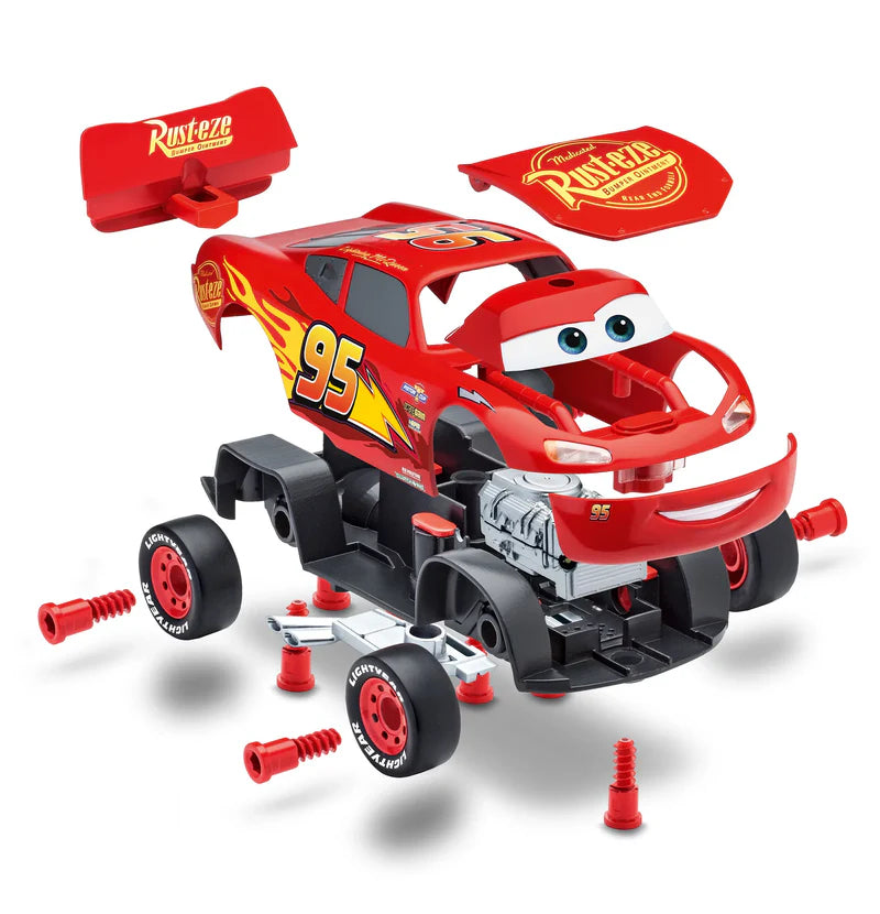 DISNEY PIXAR : CARS - Lightning McQueen Light & Sound Build & Play Revell Model Kit