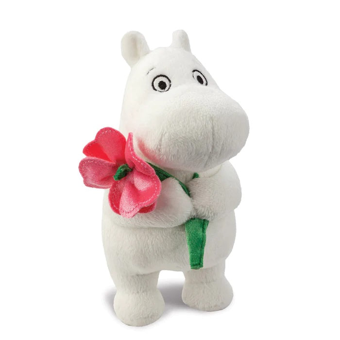 MOOMIN - Pink Flower Standing Plush