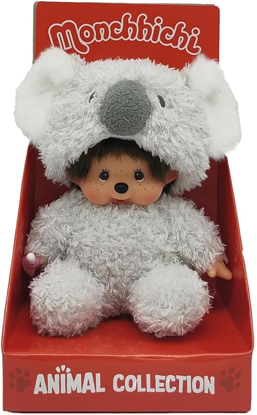 MONCHHICHI - Sitting Fluffy Koala Plush Doll
