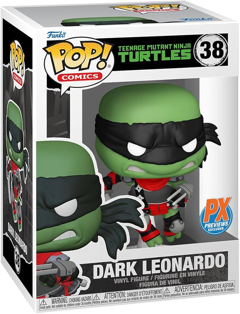TEENAGE MUTANT NINJA TURTLES - Dark Leonardo #38 Funko Pop!