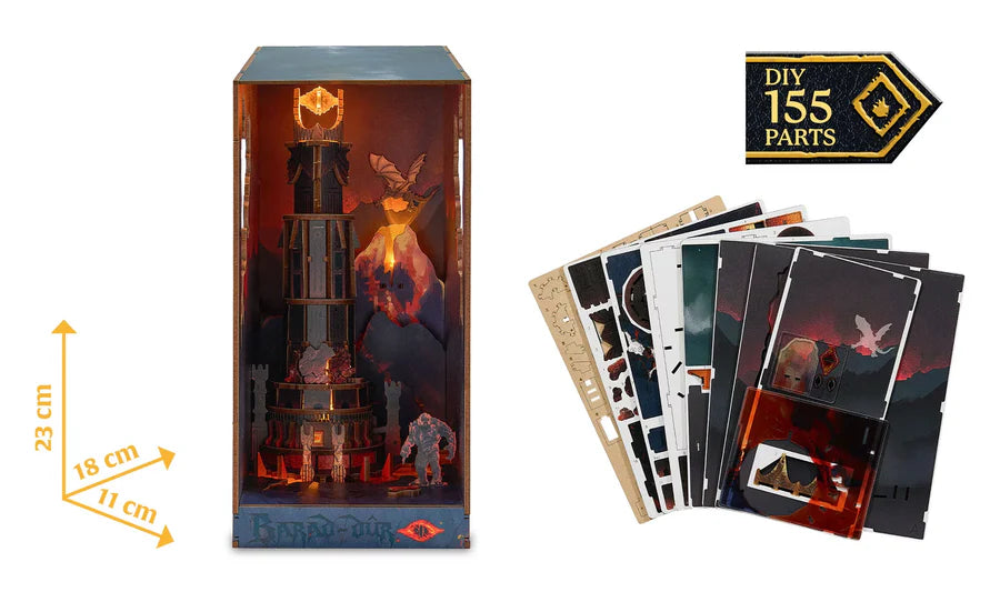 LORD OF THE RINGS - Barad-Dur Tiny Adventures Book Nook Revell Model Kit