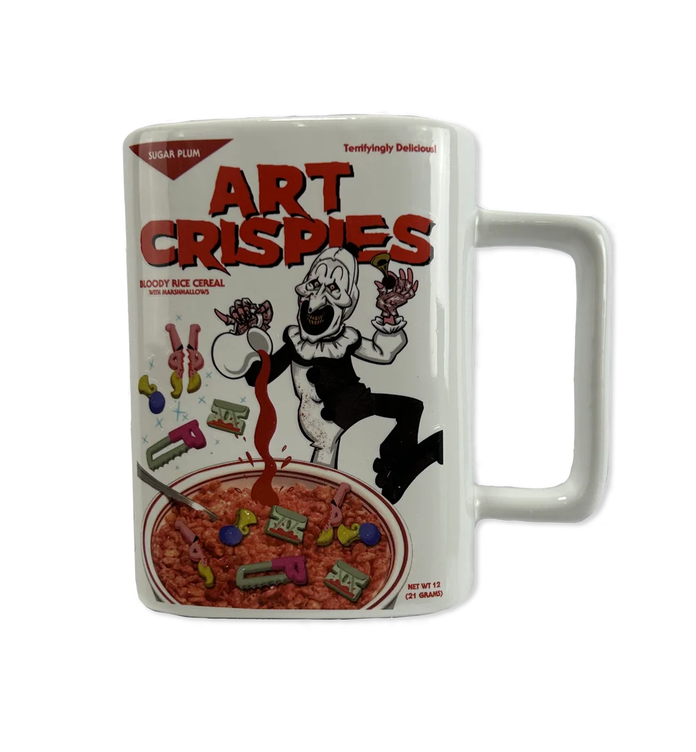 TERRIFIER - Art Crispies 3D Ceramic Mug