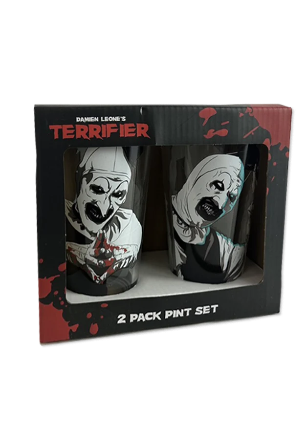 TERRIFIER - Pint Glass 2 Pack
