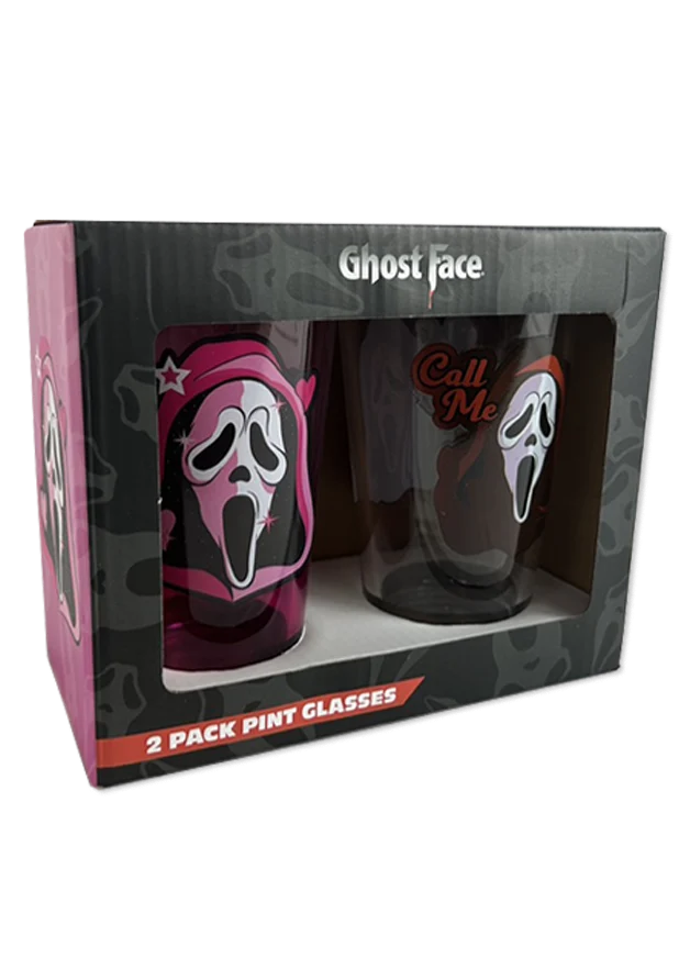 GHOST FACE - Pint Glass 2 Pack