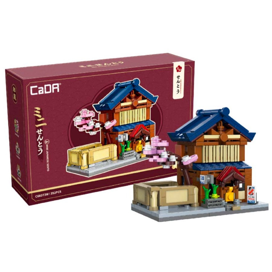 CADA - Mini Japanese Sento Bathhouse Model Kit