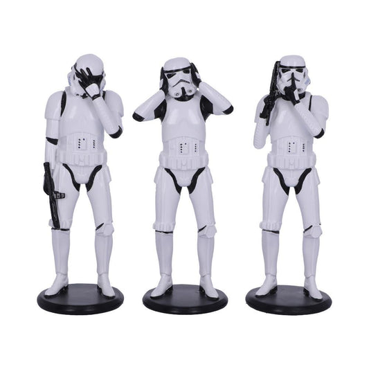 STAR WARS - 3 Wise Original Stormtrooper Figures