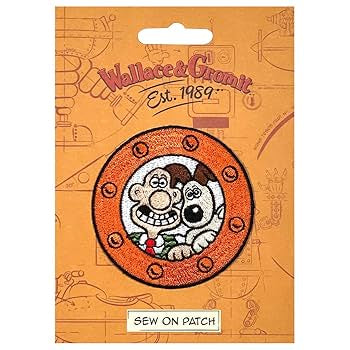 WALLACE & GROMIT - Porthole Sew On Patch