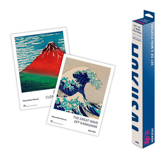 HOKUSAI - Mini Poster Set