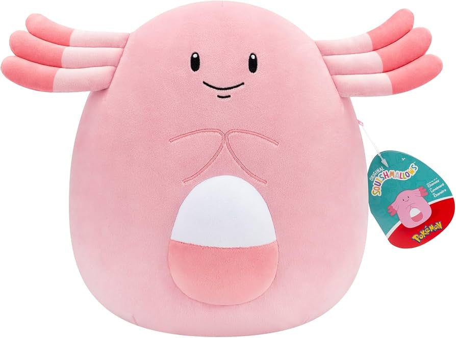 SQUISHMALLOWS : POKEMON - Chansey 10" Plush