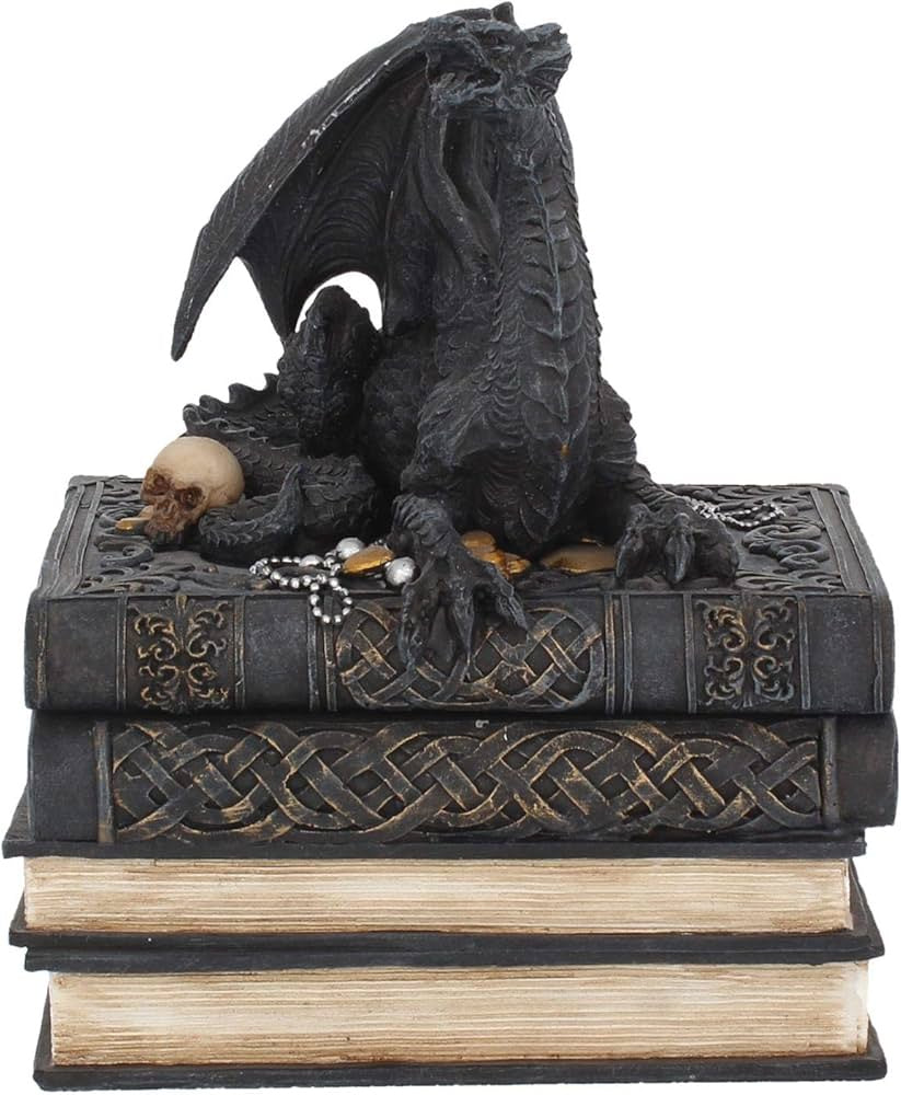 NEMESIS NOW - Secrets Of The Dragon 19cm Trinket Box