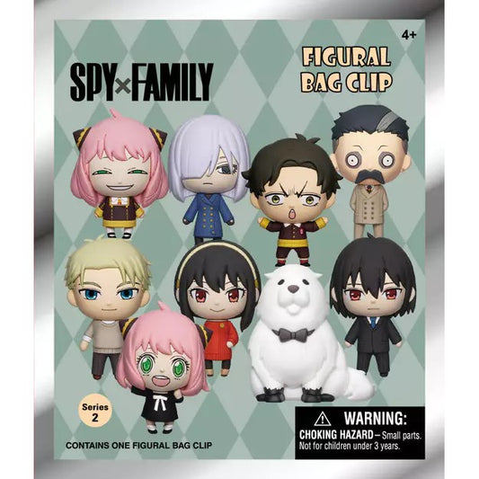 SPY FAMILY - Series 2 Mystery Blind Bag Keyring / Bag Clip
