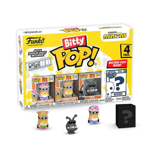 MINIONS - Tourist Jerry Funko Bitty Pop! 4 Pack