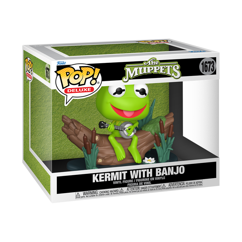 MUPPETS - Kermit With Banjo #1673 Funko Pop!