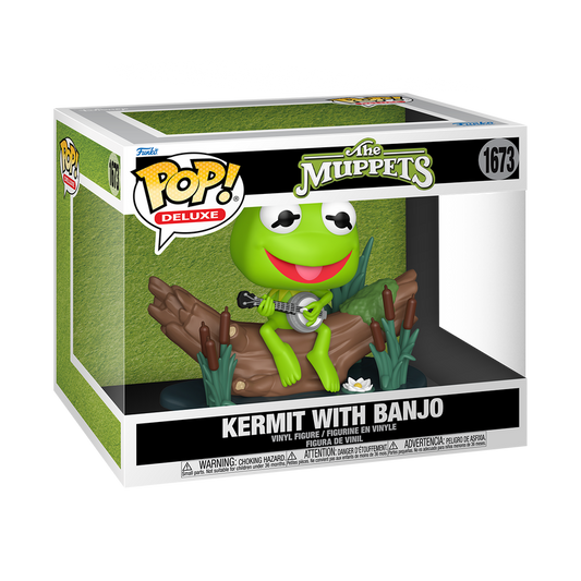 MUPPETS - Kermit With Banjo #1673 Funko Pop!