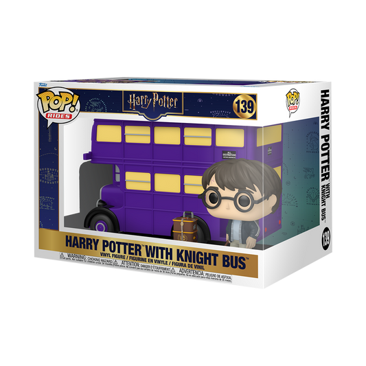 HARRY POTTER - Harry Potter With Knight Bus #139 Funko Pop! Ride Deluxe