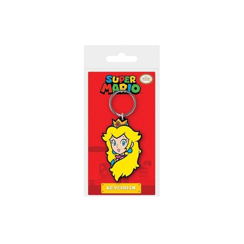 MARIO - Princess Peach Rubber Keyring