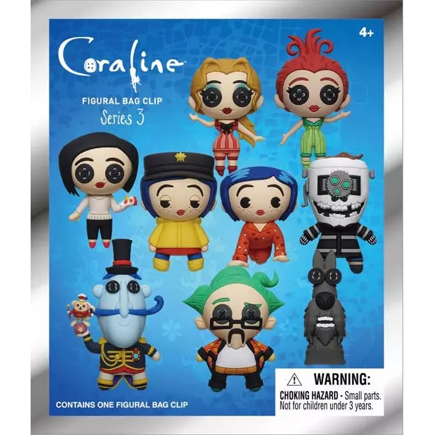 CORALINE - Series 3 Blind Bag Keyring / Bag Clip