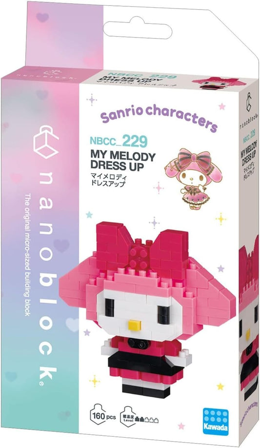 SANRIO - My Melody Dress Up Nanoblock Pack