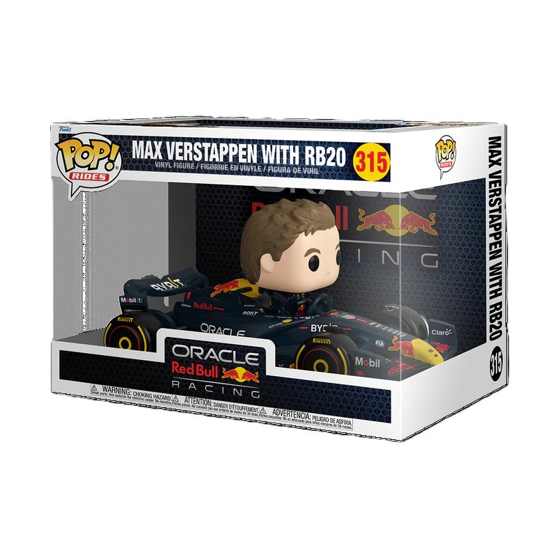 ORACLE RACING - Max Verstappen With RB20 #315 Funko Pop! Rides