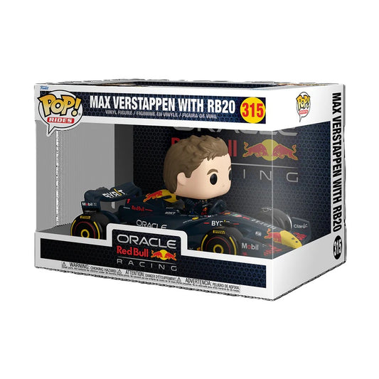 ORACLE RACING - Max Verstappen With RB20 #315 Funko Pop! Rides