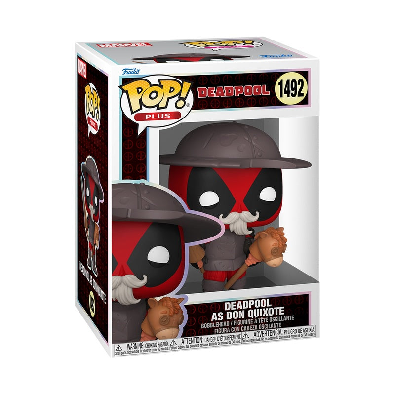 MARVEL : DEADPOOL - Deadpool As Don Quixote #1492 Funko Pop! Plus