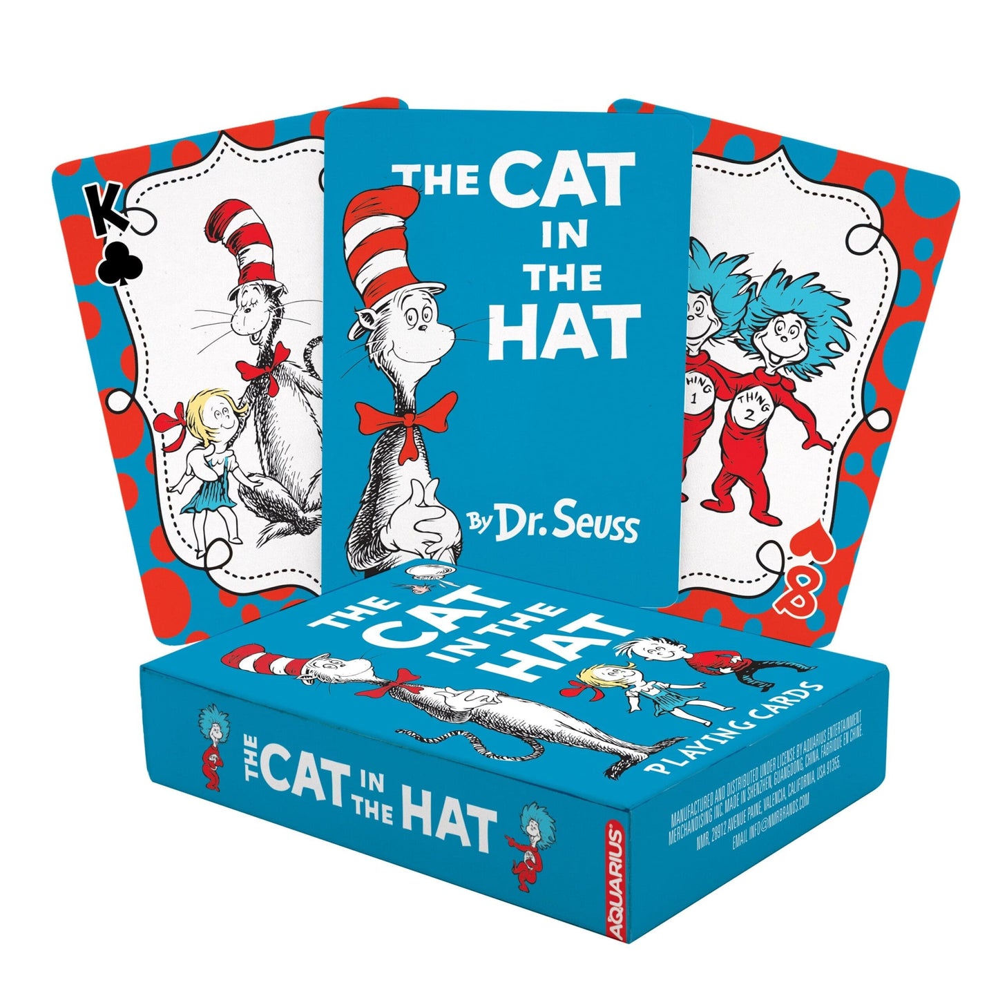 DR. SEUSS - Cat In The Hat Playing Cards