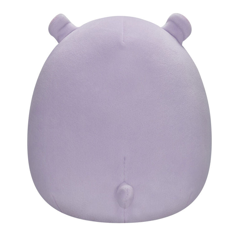 SQUISHMALLOW - Hanna The Purple Hippo With Corduroy Belly 7.5" Plush