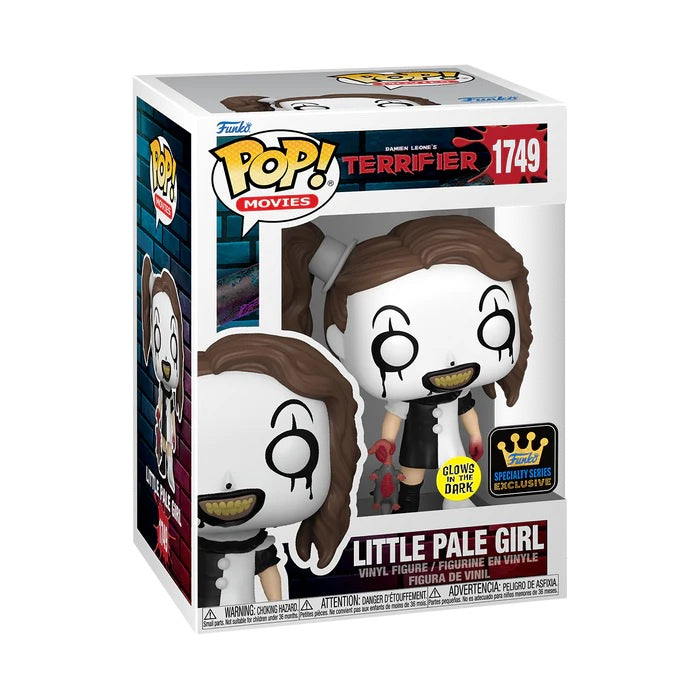TERRIFIER - Little Pale Girl GITD Exclusive #1749 Funko Pop!