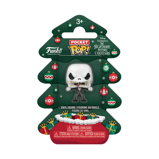 NIGHTMARE BEFORE CHRISTMAS - Jack Holiday Tree Funko Pocket Pop!