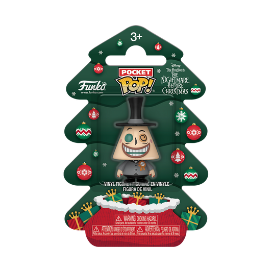 NIGHTMARE BEFORE CHRISTMAS - Mayor Holiday Tree Funko Pocket Pop!