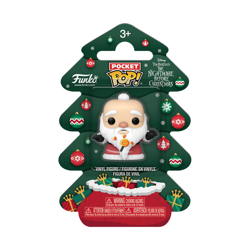 NIGHTMARE BEFORE CHRISTMAS - Sandy Claws Holiday Tree Funko Pocket Pop!