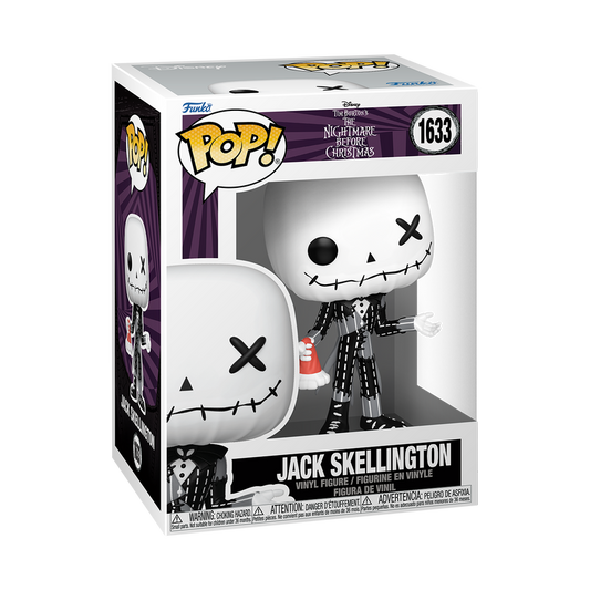 NIGHTMARE BEFORE CHRISTMAS - Jack Skellington (Patchwork) #1633 Funko Pop!